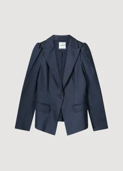 Vrouwen Summum Woman Blazer Met Gepofte Mouw