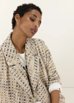Vrouwen Summum Woman Blazer Tweedstof
