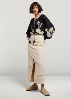 Vrouwen Summum Woman Blouse In Linnenmix