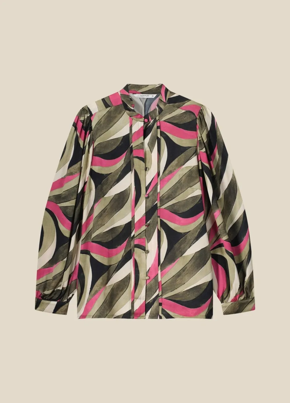 Vrouwen Summum Woman Blouse Jungle Print