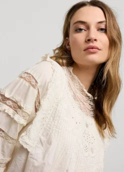 Vrouwen Summum Woman Blouse Met Kant