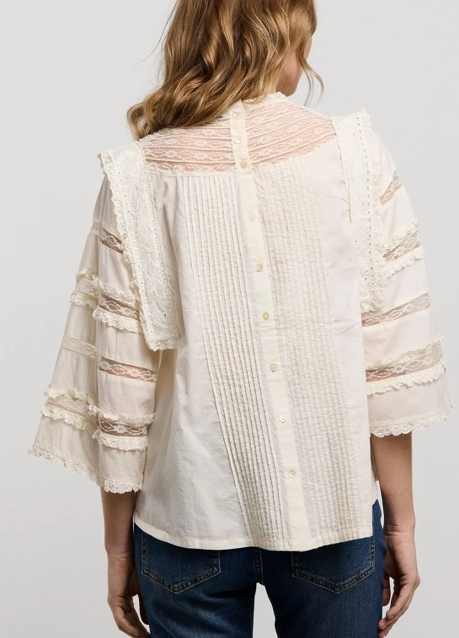Vrouwen Summum Woman Blouse Met Kant