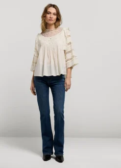 Vrouwen Summum Woman Blouse Met Kant