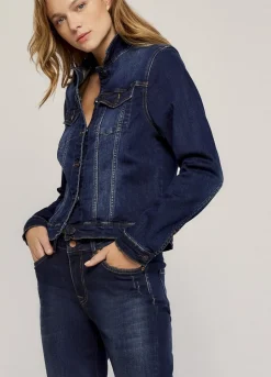 Vrouwen Summum Woman Blue Daze Denim Tapered Jeans