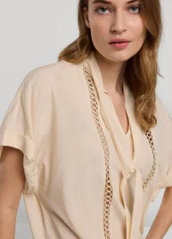 Vrouwen Summum Woman Bow Tie Top