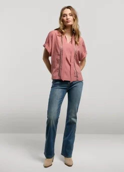 Vrouwen Summum Woman Bow Tie Top