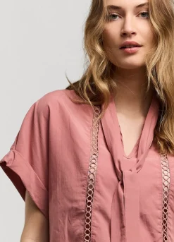 Vrouwen Summum Woman Bow Tie Top
