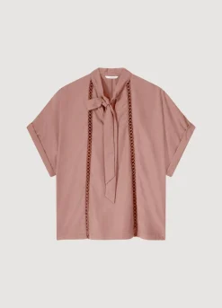 Vrouwen Summum Woman Bow Tie Top