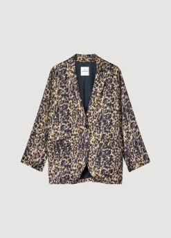 Vrouwen Summum Woman Boyfriend Blazer Met Print