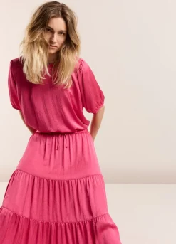 Vrouwen Summum Woman Brede Strokenrok