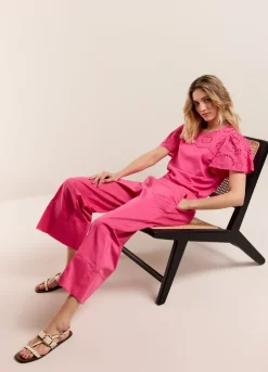 Vrouwen Summum Woman Broek Met 7/8E Rechte Pijp