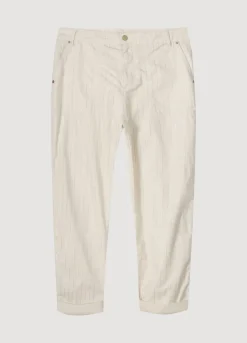 Vrouwen Summum Woman Broek Met Metallic Streep