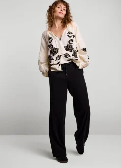 Vrouwen Summum Woman Broek Met Wijde Pijpen