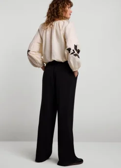 Vrouwen Summum Woman Broek Met Wijde Pijpen
