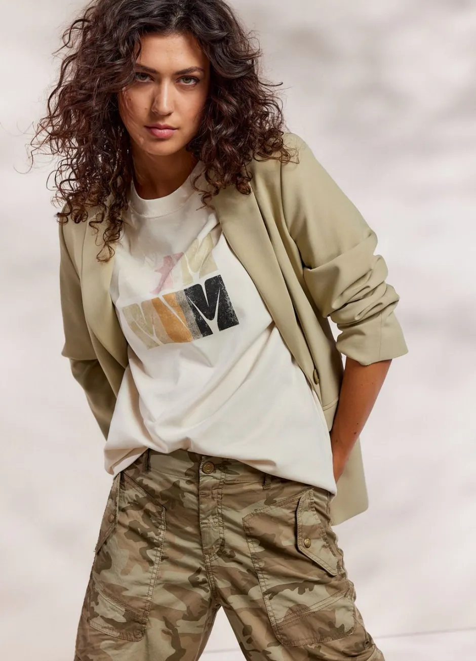 Vrouwen Summum Woman Camouflage Cargobroek