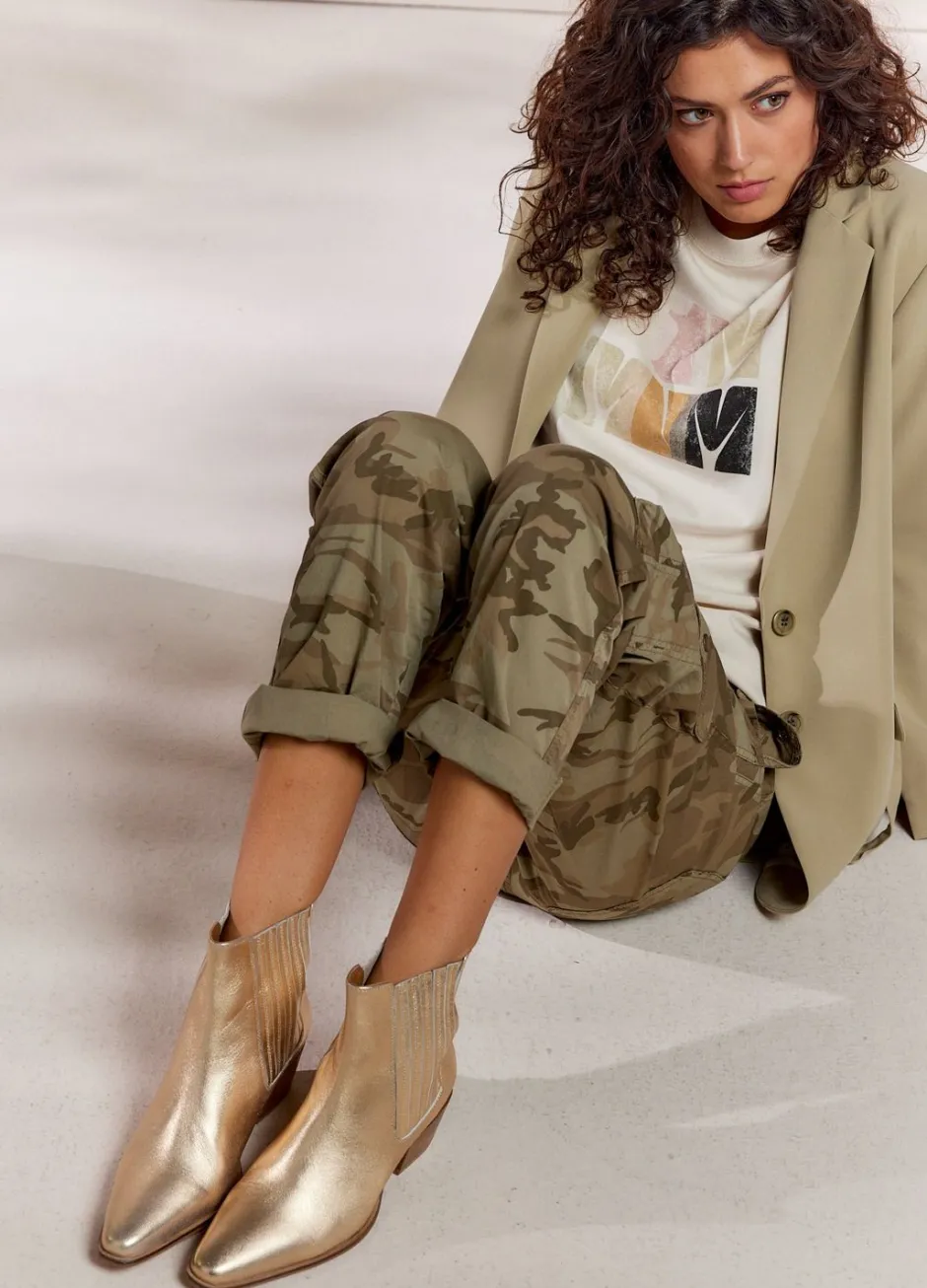 Vrouwen Summum Woman Camouflage Cargobroek