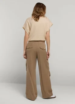 Vrouwen Summum Woman Cargobroek Elastische Taille