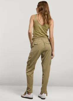 Vrouwen Summum Woman Cargobroek Met Strik