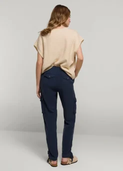 Vrouwen Summum Woman Cargobroek Met Strik
