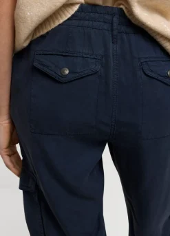 Vrouwen Summum Woman Cargobroek Met Strik