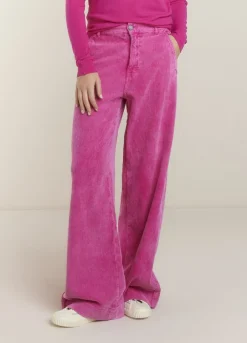 Vrouwen Summum Woman Corduroy Broek