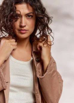 Vrouwen Summum Woman Cropped Trenchcoat