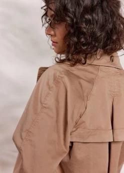 Vrouwen Summum Woman Cropped Trenchcoat