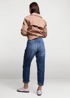 Vrouwen Summum Woman Denim Cargobroek