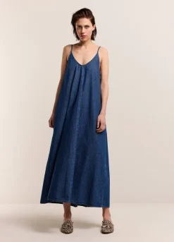 Vrouwen Summum Woman Denim Slipdress