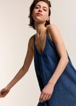 Vrouwen Summum Woman Denim Slipdress