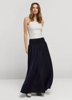 Vrouwen Summum Woman Drapey Satin Rok