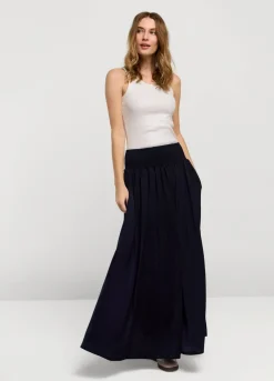 Vrouwen Summum Woman Drapey Satin Rok
