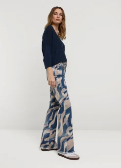 Vrouwen Summum Woman Flared Broek Met Print
