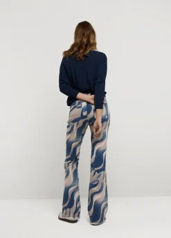 Vrouwen Summum Woman Flared Broek Met Print