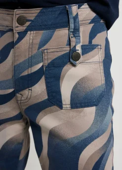 Vrouwen Summum Woman Flared Broek Met Print