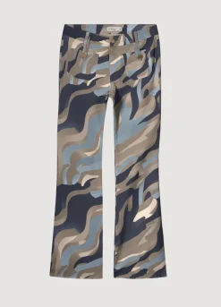 Vrouwen Summum Woman Flared Broek Met Print