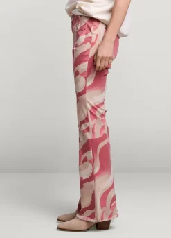 Vrouwen Summum Woman Flared Broek Met Print