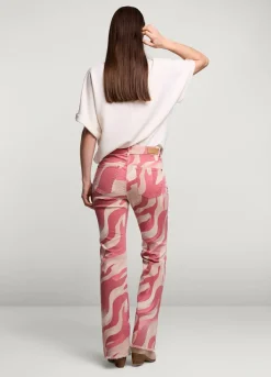 Vrouwen Summum Woman Flared Broek Met Print