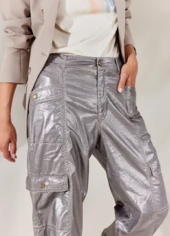 Vrouwen Summum Woman Foil Print Cargo
