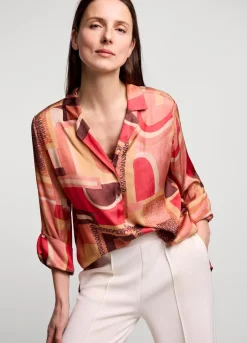 Vrouwen Summum Woman Geprinte Blouse