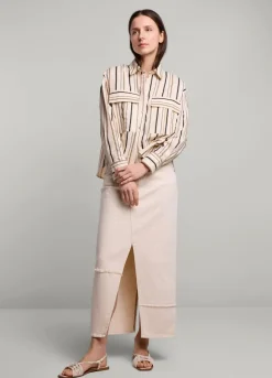 Vrouwen Summum Woman Gestreepte Blouse