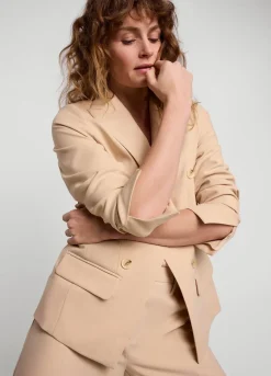 Vrouwen Summum Woman Getailleerde Blazer Met Knopen