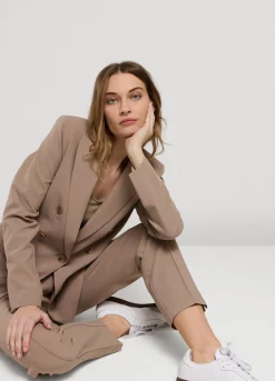 Vrouwen Summum Woman Getailleerde Blazer Met Knopen