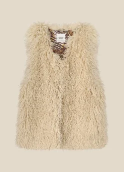 Vrouwen Summum Woman Gilet Faux Fur