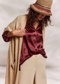 Vrouwen Summum Woman Glanzende Blouse