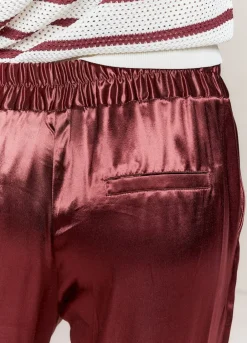 Vrouwen Summum Woman Glanzende Rechte Broek