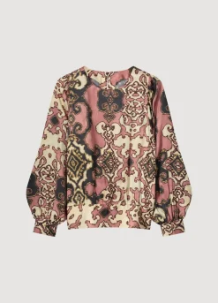 Vrouwen Summum Woman Glanzende Top Met Smok