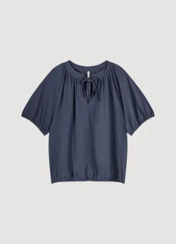 Vrouwen Summum Woman Glimmende Lurex Top
