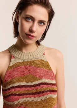 Vrouwen Summum Woman Glinsterende Haltertop