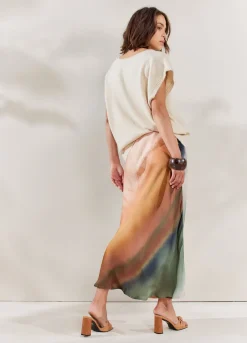 Vrouwen Summum Woman Halflange Rok Faded